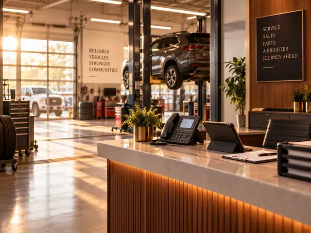 Auto Services business receiving an AI-answered call from HazirMinds
