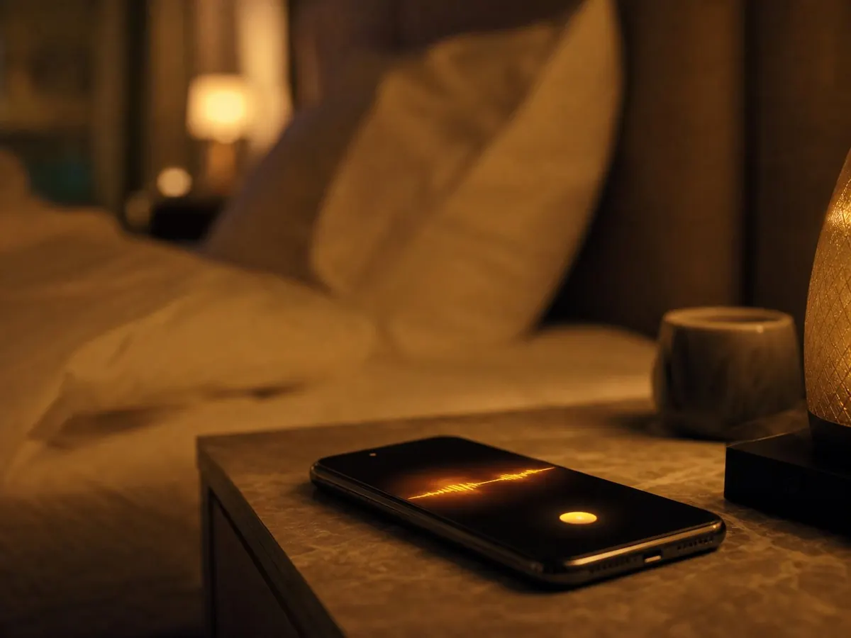 An after-hours scene — the window in which a missed call is still recoverable.